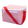 Oh Mint Red Seersucker Lunch Box