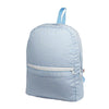 Oh Mint Baby Blue Gingham Medium Backpack