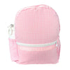 Oh Mint Pink Gingham Medium Backpack w/Pockets