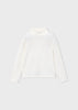 Mayoral Basic Turtleneck-Off White