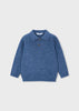 Mayoral  Polo Sweater-Heathered Indigo