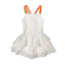Little Olin White Tennis Crossback Dress