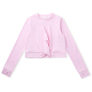 Swoon Baby Pink Knot Top