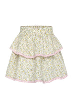 Pleat Cream Ditsy Parker Skort