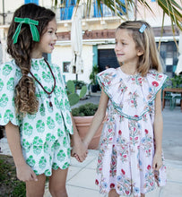 Pink Chicken Raphaela Dress-Multi Bouquet Floral