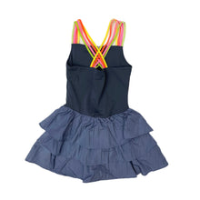 Little Olin Navy Tennis Crossback Dress