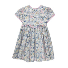 Funtasia Blue Bell Print Dress with Sash