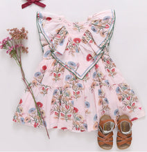 Pink Chicken Raphaela Dress-Multi Bouquet Floral