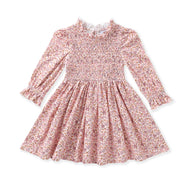 Swoon Baby Mauve/Pink Tiny Floral Dress