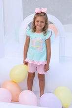 Trotter Street Bounce House Ruffle Short Set