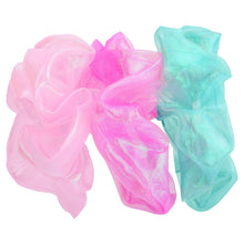 Iridescent Organza Scrunchies