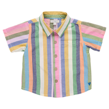 Pink Chicken Parade Stripe Jack Shirt