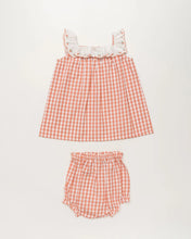 Early Sunday Peony Diana Baby Dress/Bloomer