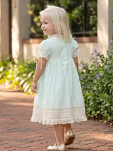 Posh Pickle Balmoral Mint Heirloom Dress