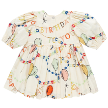 Pink Chicken Birthday Garland Brooke Dress