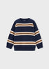 Mayoral Navy Striped Sweater