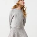 Mayoral Girls H. Quartz Pink Pearl Knit Sweater and Skirt Set
