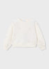 Mayoral Pullover w/ Rhinestone Detail-Natural