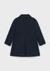 Mayoral Navy Dress Wool Coat - Girls