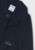 Mayoral Navy Dress Wool Coat - Girls
