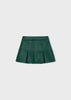 Mayoral Bottle Green Faux leather Skirt with Pockets