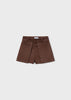 Faux Suede Shorts