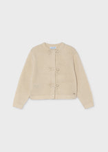 Mayoral See Knit Cardigan - Bows - Beige