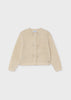 Mayoral See Knit Cardigan - Bows - Beige