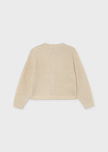 Mayoral See Knit Cardigan - Bows - Beige
