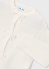 Mayoral Natural Knit Cardigan - Bows