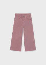 Mayoral Grape Twill Marine Pants - Girls - Pinkish