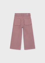 Mayoral Grape Twill Marine Pants - Girls - Pinkish