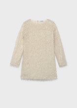 Mayoral Oat Fringed Dress