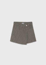 Mayoral Chocolate Twill Skort - Animal Print