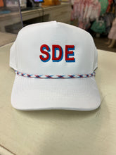 White/Red/Blue Rope Hat