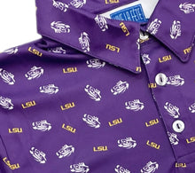 VLF LSU Logo Performance S/S Shirt