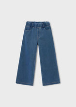 Mayoral Girls Long Knit Denim Pant - Light