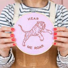 Cotton Clara Hear Me Roar Emb Hoop Kit