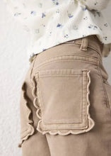 Mayoral Waffle Twill Marine Pants - Brown