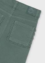 Mayoral Bayleaf Twill Marine Pants - Girls - Greenish