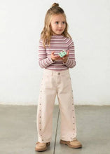 Mayoral Girls Light Khaki Twill Long Trousers