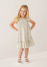 Mabel & Honey Mila Floral Knit Dress-Yellow