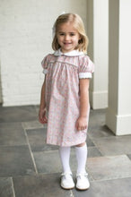 Lullaby - AUTUMN GARDEN DRESS WITH SWEETGRASS CORDUROY PIPING - floral