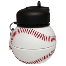 Iscream Baseball Silicone Collapsible Water Bottle