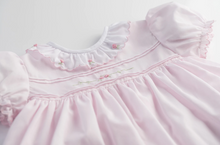 Feltman Pink Scallop Rose Dress
