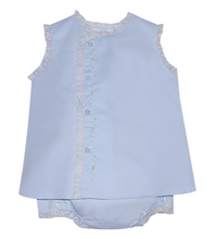 Baby Sen Blue Blanche Diaper Set
