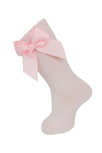 Knee Sock with Grosgrain side bow