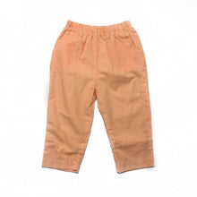 Banbury Orange Gingham Long Elastic Waist Lined Pant