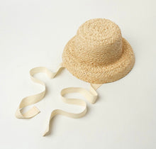 Straw Sunhat With Tie