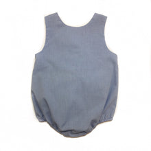 Banbury Button Shoulder Bubble Med Blue Check